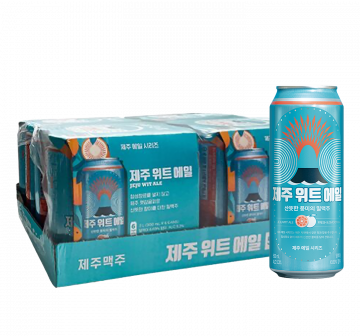 제주 위트 에일 x 24캔 (각 500mL)